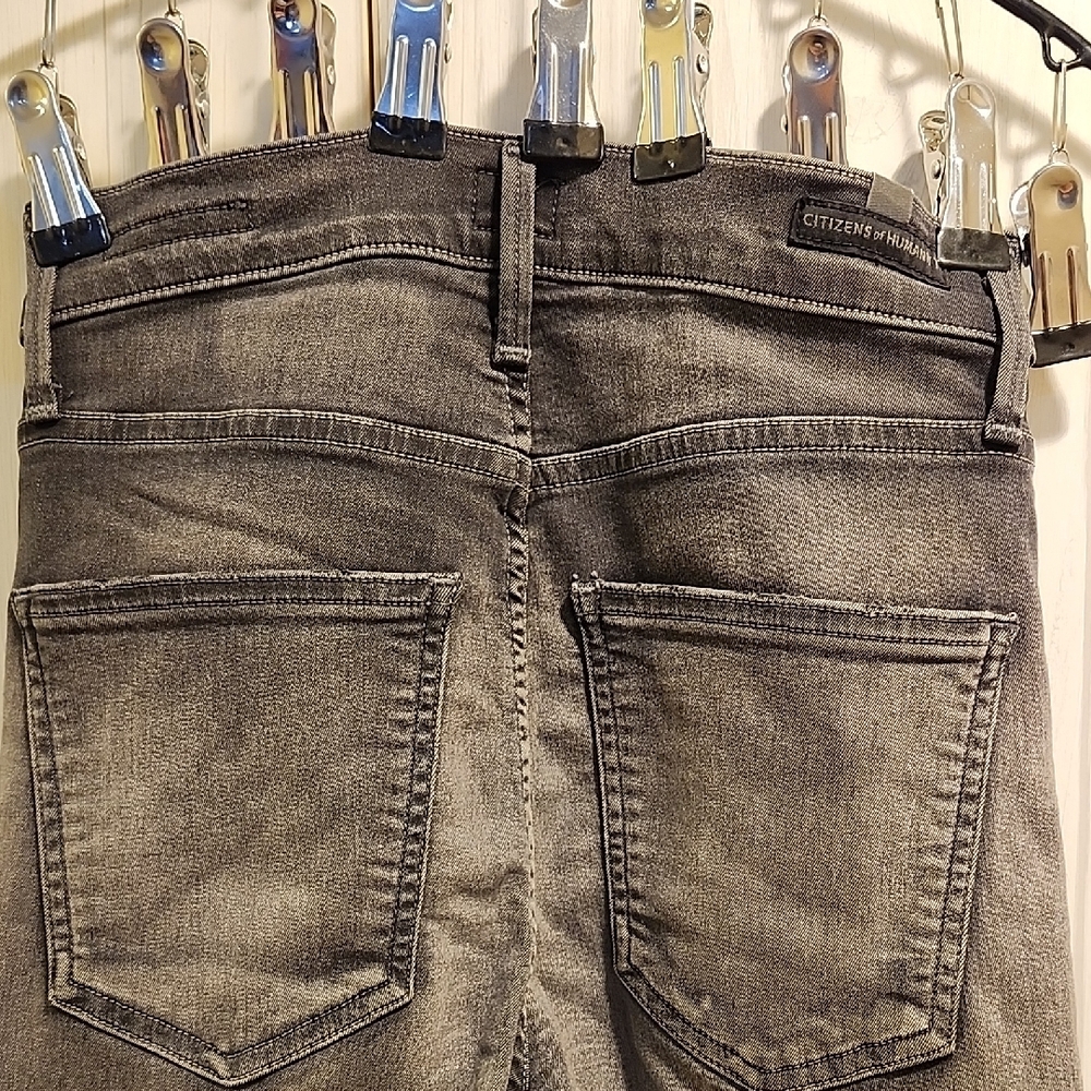 Citizens Of Humanity Dark Gray Women's Skinny Jeans - Picture 9 of 9